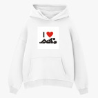 Толстовка худи оверсайз