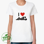 Женская футболка органик