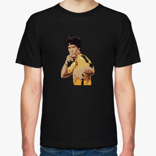 Футболка с принтом Bruce Lee