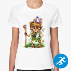 Женская спортивная футболка