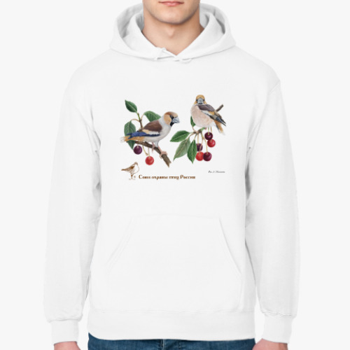 Толстовка худи с принтом Дубоносы