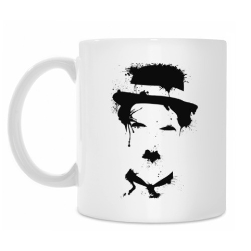 Кружка с принтом Чарли Чаплин