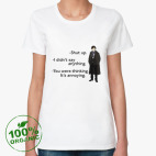 Женская футболка органик