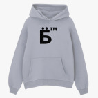 Толстовка худи оверсайз