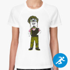 Женская спортивная футболка