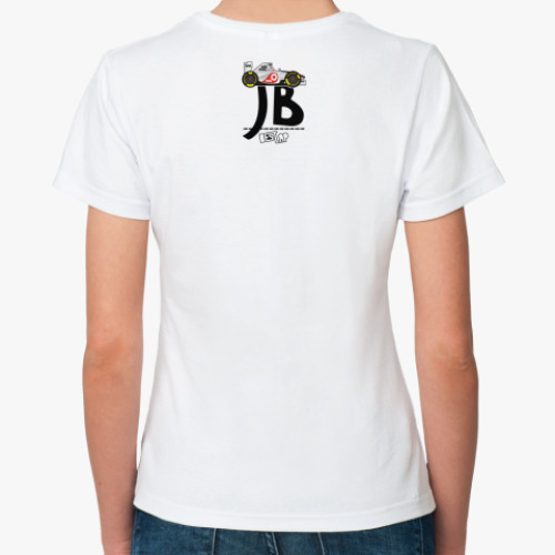 Классическая футболка с принтом JENSON WINNER