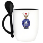 Кружка с ложкой