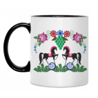 Кружка двухцветная