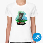 Женская спортивная футболка