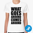 Женская спортивная футболка