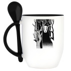 Кружка с ложкой