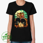 Женская футболка органик