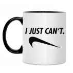 Кружка двухцветная