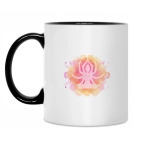 Кружка двухцветная