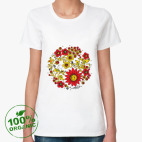 Женская футболка органик