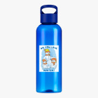 Прозрачная спортивная бутылка