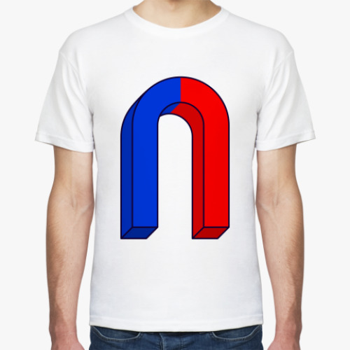 Футболка с принтом Magnet