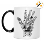 Рука инженера. Цифровой принт