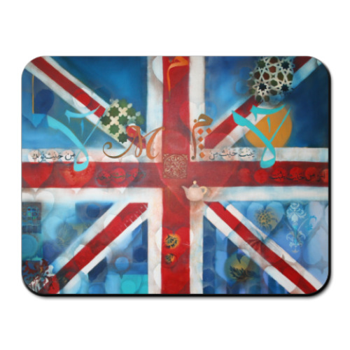 Коврик для мыши с принтом union jack