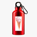 Металлическая бутылка 400 мл UV-DTF