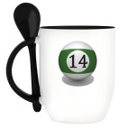 Кружка с ложкой