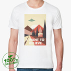 Мужская футболка органик