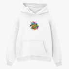 Толстовка худи оверсайз