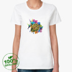 Женская футболка органик
