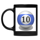 Кружка цветная UV-DTF