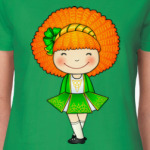 Irish dancing girl