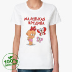 Женская футболка органик