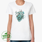 Женская футболка органик