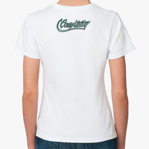 Классическая футболка с принтом The skulls