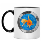 Кружка двухцветная