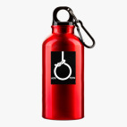 Металлическая бутылка 400 мл UV-DTF