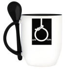 Кружка с ложкой