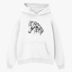 Толстовка худи оверсайз