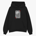 Толстовка худи оверсайз