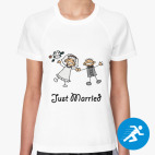 Женская спортивная футболка