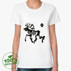 Женская футболка органик