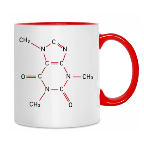 Кружка с принтом Формула кофе