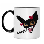 Кружка двухцветная