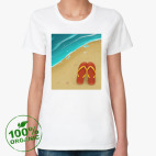 Женская футболка органик