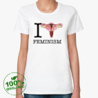 Женская футболка органик