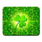 Коврик для мыши Счастливый клевер