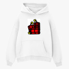 Толстовка худи оверсайз