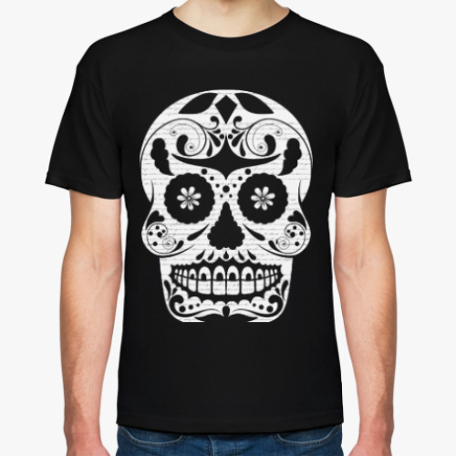 Футболка с принтом Череп (Skull)