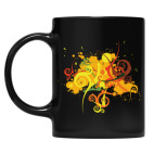 Кружка цветная UV-DTF