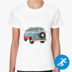 Женская спортивная футболка