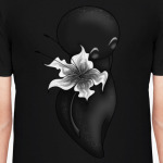 Тень с цветочком